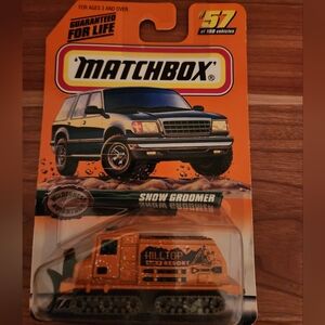 Vintage Matchbox Snow Groomer